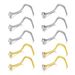 body Piercing Set Stainless Steel Jewelry Earrings Nose Rings Personalized Earrings_ipsvogv.com
