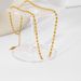 Instagram Trendy Internet Celebrity For Female Niche, Non Fading Natural Freshwater Pearl Oval Gold Bean Titanium Steel_ipsvogv.com