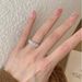 New Lace Hollow Inlaid 2024 Pattern Zircon With High Beauty, Exquisite Personality, Finger Ring Accessories For Women Beauty, Personality,_ipsvogv.com