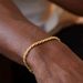 Men And Women's Jewelry Simple Thin Titanium Steel Twist Chain Trendy Jewelry Stainless Steel Gold Hip Hop Bracelet Does Not Fade Chain Trend_ipsvogv.com