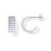 Brass With Real Gold Plating, Hot Selling Across, C Shaped Simple And Fashionable Thick Bohemian Style Ladies Earrings_ipsvogv.com