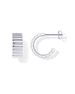 Brass With Real Gold Plating, Hot Selling Across, C Shaped Simple And Fashionable Thick Bohemian Style Ladies Earrings_ipsvogv.com