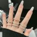 Diamond New Color Rose Zircon Gold Cross Opening For Women's Ins Cool Wind Light Luxury Girl Versatile Ring_ipsvogv.com