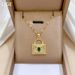 】 Green 【 Bag Light Luxury Charm Gorgeous Full Diamond Necklace Women's Versatile Clavicle Titanium Steel Chain 【 】_ipsvogv.com