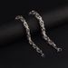 Crazy Speed Gao Qiqiang Same Style Imperial Dragon Bone Dominant Silver Cuban Bracelet Men's Personality Return Chain_ipsvogv.com