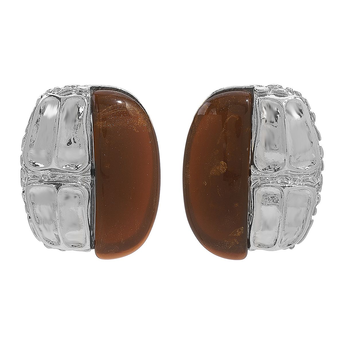 13233ZA new fashionable INS style resin alloy splicing women's temperament earrings_ipsvogv.com