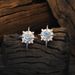 Eight Pointed Star Men's Trendy Blue, High-end, Simple And Versatile Earrings, Women's Hip-hop Personalized,_ipsvogv.com