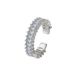 2022 New Simple And Cold Wind Cross Zircon Women's Fashion Personality Instagram Light Luxury Ring Index Finger_ipsvogv.com