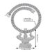Hot Selling Hip-Hop Letter Smiley Face Personality Multiple Specifications Alloy Rhinestone Cuban Chain Pendant_ipsvogv.com