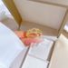 【 Real Gold 】 Light Luxury Chain Full Diamond With Adjustable Opening, Simple Hand Decoration Ring, Couple Matching Ring_ipsvogv.com
