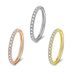 Women's Jewelry Titanium Nose Ring Gold Rose Gold 6 12mm Titanium Nose Ring_ipsvogv.com