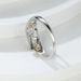 Cao Shi's Best-selling Mother's Day Gift, Love, Mom's Inlaid Love Zircon Double Color Ring_ipsvogv.com