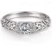 Classical Carved Gold Plated Bible Elegant Wedding For Men And Women Baroque Pattern Ball Beautiful Hollow Diamond Ring_ipsvogv.com