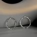 J1226 Korean Version Small And Minimalist S Sterling Silver Diamond Inlaid Fine For Women's Instagram Style Open Wrinkle_ipsvogv.com