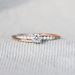 Cao Shi's Japanese Minimalist Dual Tone Tail With Thin Micro Inlaid Geometric Ring, Featuring A Fashionable Arm Design_ipsvogv.com