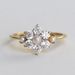 Sanjie Xiyin's New Minimalist Women's Pearl Rhinestone Ring, Creative And Fashionable Instagram Ring Batch_ipsvogv.com
