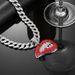 Personalized Colorful Red Sexy Lip Biting Pendant Hip-hop Male Niche Design Full Diamond Necklace Jewelry_ipsvogv.com