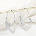 Fashionable OL American Irregular Personality Alloy Metal Female Versatile Simple Earrings Pendants_ipsvogv.com
