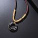 Men And Women's Jewelry Retro Style Cro Jewelry Hollow Cross Double Ring Pendant Simple Fashion Couple Necklace_ipsvogv.com
