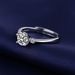 Live streaming simulation of moissani sun, moon, stars, fashion four claws, 50 points light luxury living ring for women_ipsvogv.com