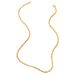 Vietnamese Sand Gold Rabbit Necklace 45cm Men and Women Gold plated Thick Necklace Couple Style Long lasting Colorfast_ipsvogv.com