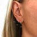 Women's Jewelry S925 Sterling Silver Trendy Twist Earrings Creative Simple Personality Circle Gold Plated Ear Studs Ear Buckles Earrings_ipsvogv.com