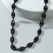 Hip Hop Coffee Beans Necklace Bracelet Set Men Women Coffee Beans Link Chain Chorkers Female Charm Jewelry_ipsvogv.com