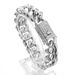 Men's Jewelry Punk Encrypted Miami Titanium Steel Bracelet_ipsvogv.com