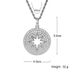 Pendants & Charms New Round Hollow Star Pendant Micro Inlaid Zircon Pendant Military Brand Hip Hop Jewelry_ipsvogv.com