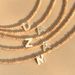 Ins Personalized Genuine Gold Plated Titanium Steel Shell Initial Letter Pendant Necklace_ipsvogv.com