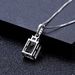 Natural Topaz Necklace Pendant Fashion Light Luxury High End S925 Sterling Silver Inlaid Natural Colored Gemstone Necklace_ipsvogv.com