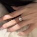 Sparkling And Sparkling Zircon Ring With Water Droplets, Light Luxury Temperament, Niche Opening Ring, Adjustable High_ipsvogv.com