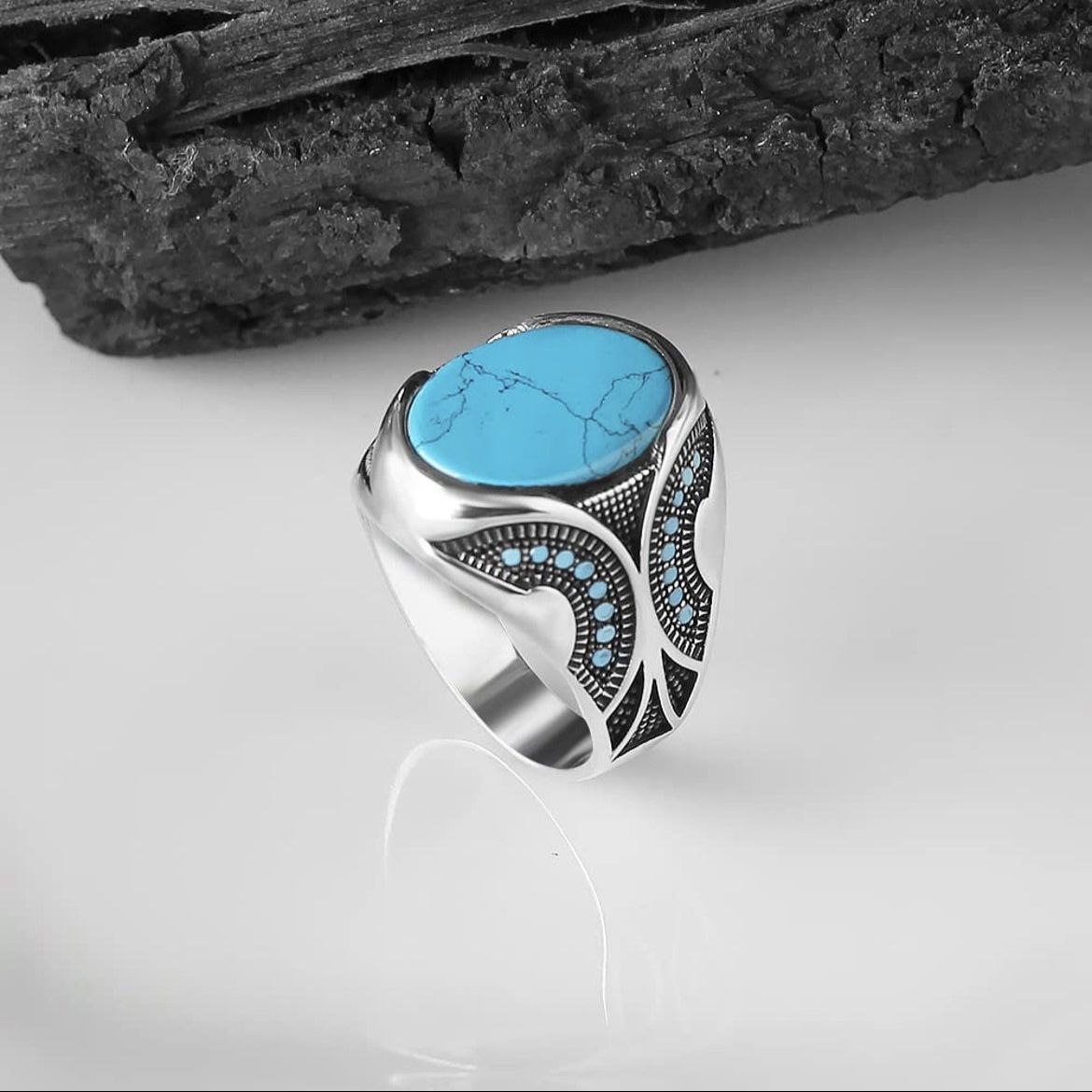 Men's And Women's Pine Lion Creative Design, Used Ring_ipsvogv.com