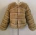 Women's Clothing fur coat fox fur patchwork winter thick warm long sleeve short fur coat_ipsvogv.com