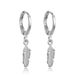 Unisex Popular New Leaf Earrings Female Earrings Retro Gold And Silver Two Color Creative Design Forest Ear Buckle_ipsvogv.com