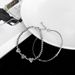 Simple Metal Texture Bracelet Two-piece Set For Women's Fashion Temperament, Best Friend Peach Heart Accessories,_ipsvogv.com