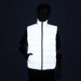 Men's Clothing Autumn And Winter Men And Women Reflective Silk Cotton Cotton Vest Couple Sports Cycling Night Running Warm Vest_ipsvogv.com