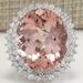 Exquisite New Oversized Oval For Women, Luxurious Copper Silver Plated Micro Inlaid Zircon Ring_ipsvogv.com