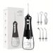 1 set 300ml Rechargeable Cordless Water Flosser with 5 Jet Tips,and Detachable Reservoir - Perfect for Whitening Teeth and Oral Health on the Go_ipsvogv.com