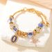 Hot Selling Cartoon Gold Potter Pendant Bracelet, Women's Pan Style DIY Crystal Bead Bracelet_ipsvogv.com