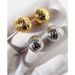 Women's Jewelry Cold Style Wrinkled Brushed Texture Earrings Niche Semi Circular C Shaped Earrings 925 Silver Needle Trendy Cool Earrings_ipsvogv.com