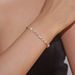Fashion Full Diamond Bracelet High End Light Luxury Geometric Small Square Folding Buckle Bracelet_ipsvogv.com