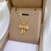 】 Butterfly 【 Knot Zircon Light Luxury Charm Gorgeous Full Diamond Necklace Women's Versatile Clavicle Titanium Steel 【 】_ipsvogv.com