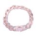 Unisex Popular Simple And Fashionable Full Diamond Cuban Bracelet Ins Style Hip Hop Geometric Punk Trendy Cuban Bracelet_ipsvogv.com