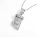 Men's Jewelry Hip Hop Full Diamond T Square Zircon Statue Pendant High End Personality Jewelry Necklace Men's Pendant_ipsvogv.com