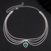 Ethnic Style Love Pendant, Rhinestone Headgear, European And American High-end Luxury Multi-layer Forehead Chain, Hair Accessories Hair Chain_ipsvogv.com