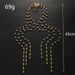 Hot-selling Long Fringed Hair Comb, Light Luxury High-end Rhinestone Headdress, Bridal Fashion Jewelry Hair Comb_ipsvogv.com