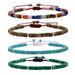 Hot Selling Women's Handmade Beads Convergent Bohemian Turquoise Imperial Stone Flat Beads Braided Couple Bracelet_ipsvogv.com