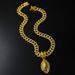 New Hot Selling Hip Hop Jewelry Zinc Alloy Rugby Full Diamond Pendant Necklace Accessories_ipsvogv.com