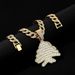 New Block Rock Candy Diamond Creative Christmas Tree Pendant, Hip-hop Men's Niche Atmosphere Accessory_ipsvogv.com